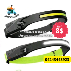 lampara led para la cabeza